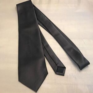 #1203 VTG MANZINI NECKWEAR BROWN POLYESTER NECKTIE 59 IN x 3.5 IN